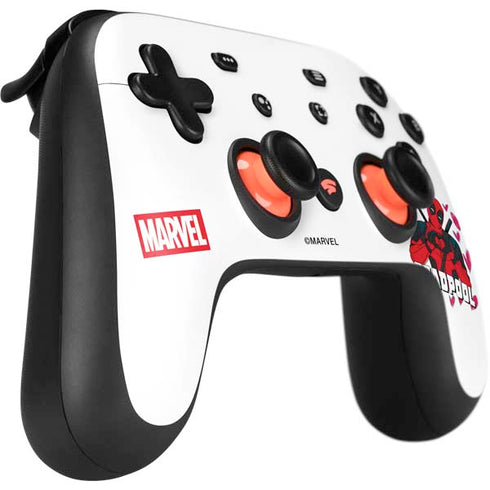 Marvel Deadpool Legacy Deadpool Love Google Stadia Controller Skin